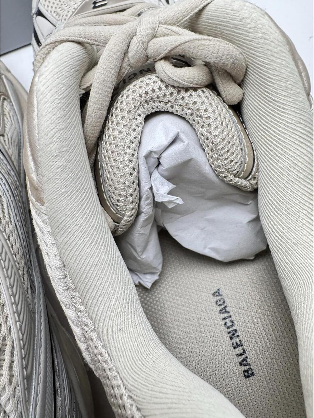 Balenciaga X-Pander Sneakers Beige/Black Men’s Sz 47 / US 14 - Picture 5 of 7